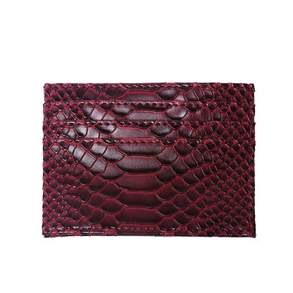 Cross-border popular card bags, credit card bags, women's multi-card slots, ostrich pattern card holders, bank card holders, wholesale one piece dropshipping