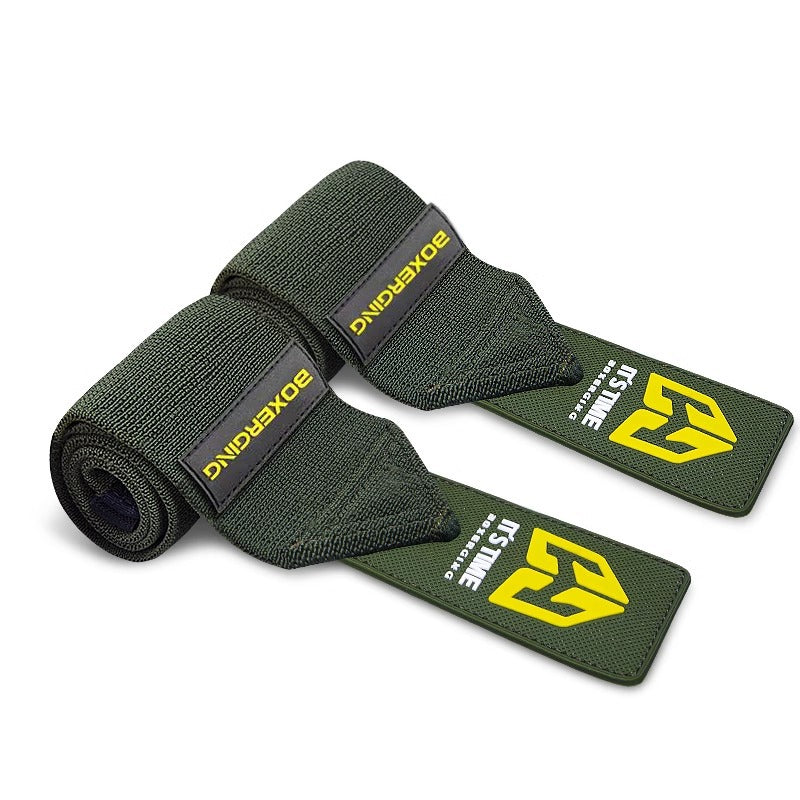 Fitness wrist brace male sprained wrist pain female bandage booster belt pressurized sports protection professional bench press deadlift weightlift