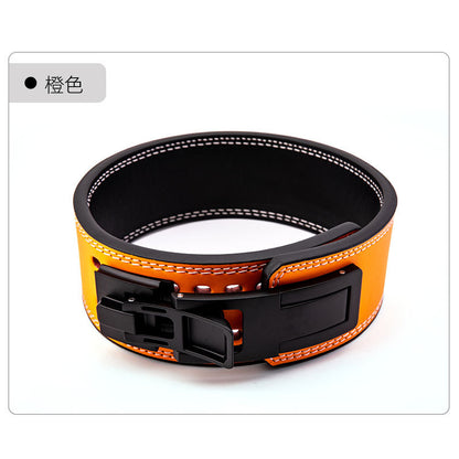 Quick buckle lever buckle sports fitness special belt squat deadlift men's training weight-bearing strength lifting belt women