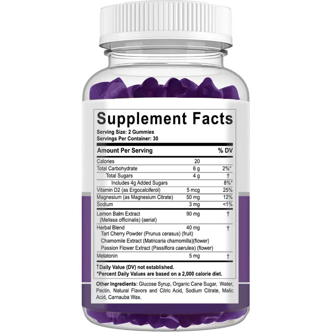 Cross-border exclusive for non-dependent insomnia buster melatonin sleep melatonin gummies