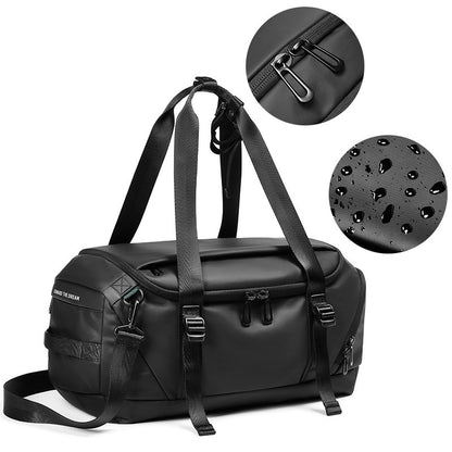 Multifunctional outdoor waterproof backpack gym bag large capacity travel handbag men's basketball soccer sports training bag