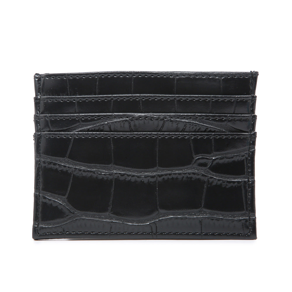 Cross-border popular card bags, credit card bags, women's multi-card slots, ostrich pattern card holders, bank card holders, wholesale one piece dropshipping