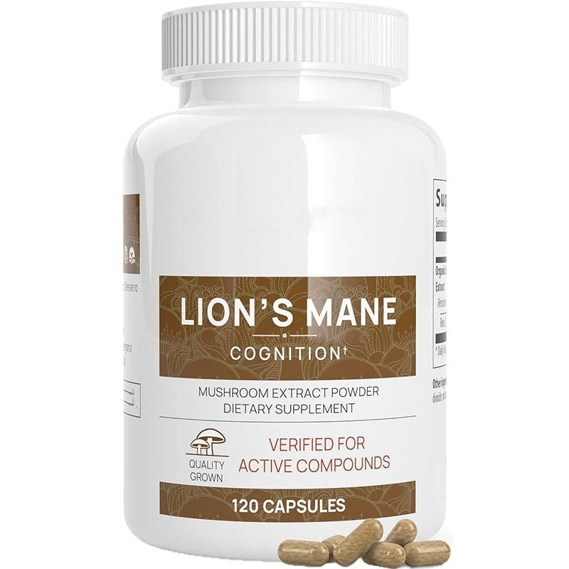 Lion's Mane Mushroom Extract Capsules