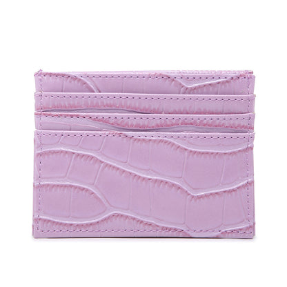 Cross-border popular card bags, credit card bags, women's multi-card slots, ostrich pattern card holders, bank card holders, wholesale one piece dropshipping