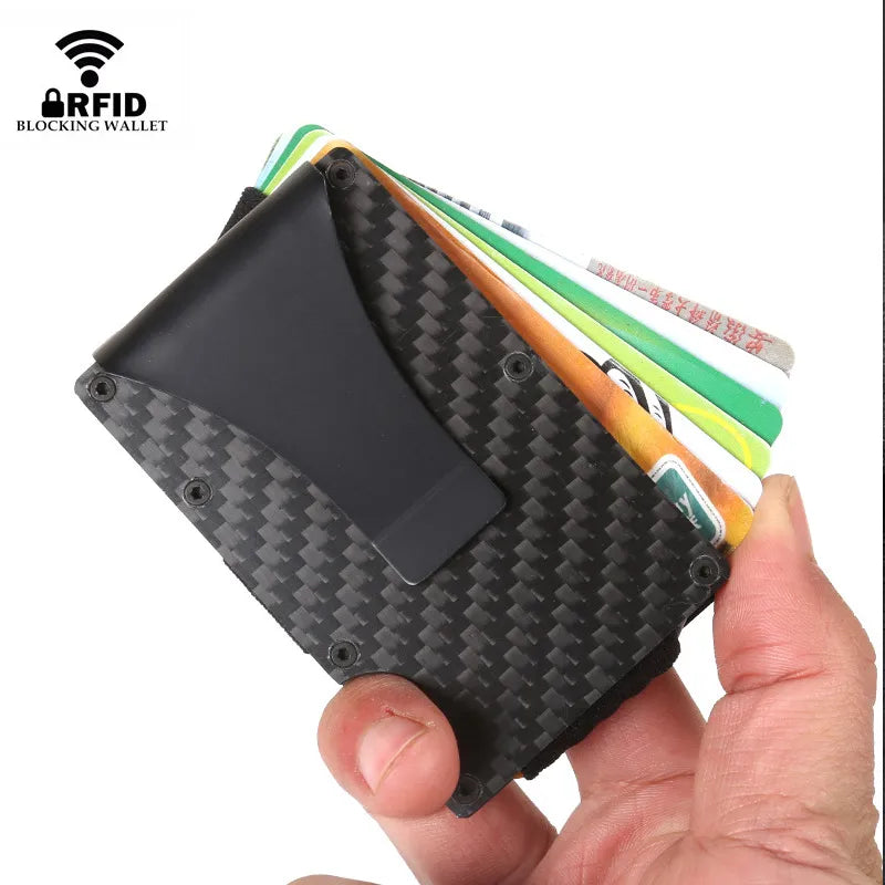CARBON FIBER RFID CARD HOLDER