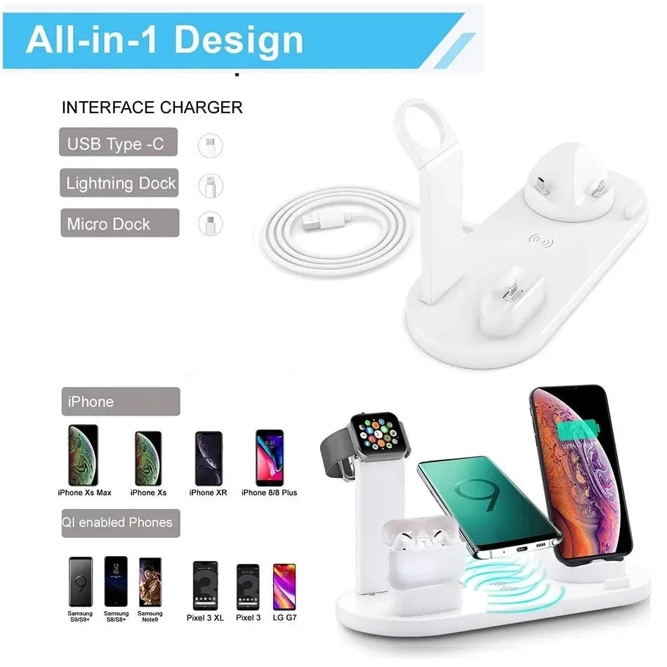 5 IN 1 WIRELESS CHARGER